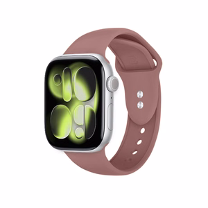 Crong Liquid Apple Watch rihm, 38/40/41/42 mm, puudriroosa