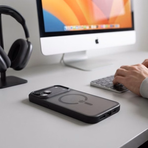 Tech-Protect MagStand MagSafe CC ümbris mudelitele iPhone 18 Pro Max / 17 Pro Max, mattmust