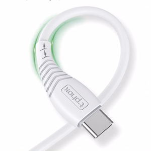 CABLE T-PHOX NATURE TYPE-C WHITE 1.2M 3A
