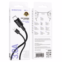 Borofone Kaabel BX111 Feliz - USB to Type C - 3A 1 metre must
