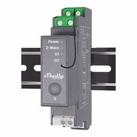 Shelly Qubino Pro 2 DIN rail Relay, 2-channel, Z-Wave
