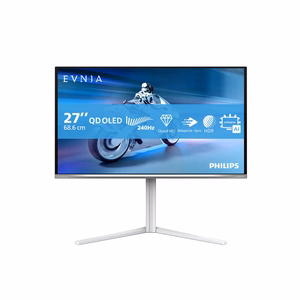 Philips Evnia 6000 27M2N6501L/00 monitor 67,3 cm (26,5") 2560 x 1440 pikslit Quad HD QD-OLED valge