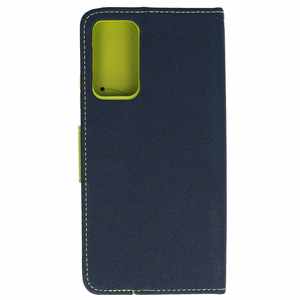 Чехол Fancy для Xiaomi Redmi Note 11 Pro/Note 11 Pro 5G тёмно-сине-лаймовый