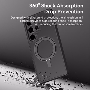 Rock Rotating Alus Soft Touch Series Magnetic jaoks Samsung Galaxy S25 must