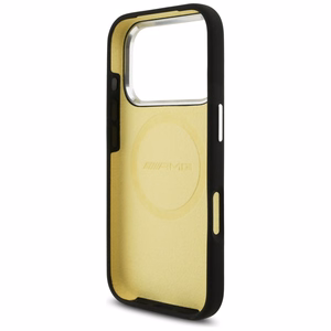 AMG Silicone Oversize Rhombs MagSafe Ümbris jaoks iPhone 17 Pro - must