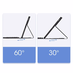 Dux Ducis Bluetooth Keyboard Ümbris (TK Series) jaoks Samsung Tab S6 Lite - must
