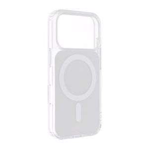 Case for iPhone 16 PRO Clear Fusion Mag Cover compatible with MagSafe white
