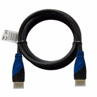 Savio CL-48 HDMI cable 2 m HDMI Type A (Standard) must,sinine