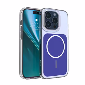 Etteri Hidden Pearl чехол для iPhone 15 Pro 6,1" темно-синий