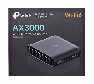 TP-Link TL-WR3002X juhtmevaba ruuter Gigabit Ethernet kahesageduslik (2.4 GHz / 5 GHz) must