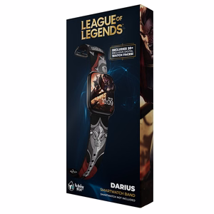 MobyFox League of Legends Darius silikoonrihm Apple Watch 38 / 40 / 41 / 42 / 44 / 45 / 49 mm kellale