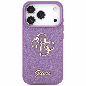 Guess Fixed Glitter Big 4G ümbris jaoks iPhone 17 Pro - lilla