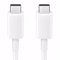 Samsung EP-DA705BWE USB-C - USB-C 3A Kaabel 1m (OOB Bulk - Replacement Packaging) - valge