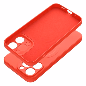 SILICONE MAG ÜMBRIS compatible with MagSafe jaoks IPHONE 13 Pro punane
