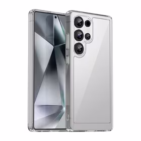 Outer Space Ümbris Silicone Ümbris with Gel Frame jaoks Samsung Galaxy S25 Ultra - läbipaistev