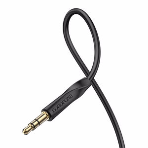Borofone Kaabel AUX BL16 - jack 3,5mm to jack 3,5mm - 1 metr must
