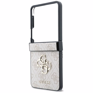 Roosa Guess Big 4G Logo ümbris Samsung Galaxy Z Flip8 telefonile