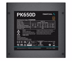 Deepcool PK650D 650W Bronze toiteplokk