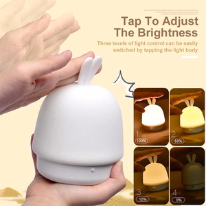 Night lamp W-008 Rabbit sinine