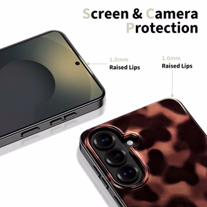 Tech-Protect Lamano MagSafe чехол для Samsung Galaxy S26+ коричневый чёрный