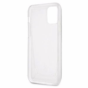 Mercedes Transparent Line ümbris iPhone 12 mini jaoks - läbipaistev