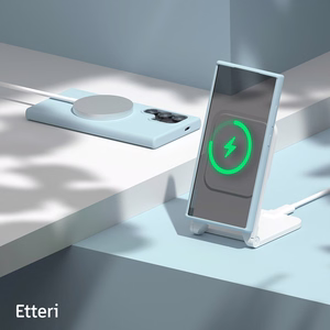 Etteri Silicone чехол Samsung Galaxy S24 Ultra светло-синий