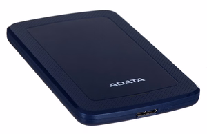 ADATA HDD Ext HV300 1TB sinine väline kõvaketas 1000 GB must
