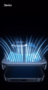 Benks Magnetic Biliz Cooling Ümbris (0066) jaoks Iphone 16 Pro Max hall