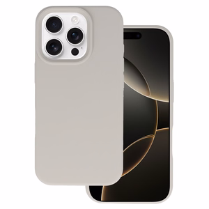 Tel Protect Silicone Premium для Iphone 16 Pro титановый