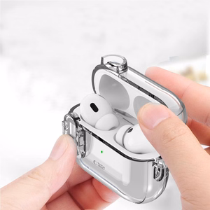 Tech-Protect Slim Hook Ümbris jaoks AirPods 1 / 2 - Clear