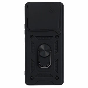 Slide Camera Armor Ümbris jaoks Xiaomi 15 Pro 5G Must