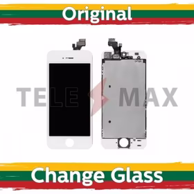 LCD Ekraan Ühildub iPhone 5G Valge Original / Renewed