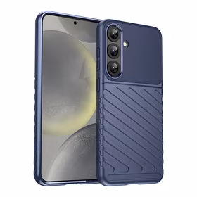 Thunder Ümbris jaoks Samsung Galaxy S25+ Silicone Armored Cover - sinine