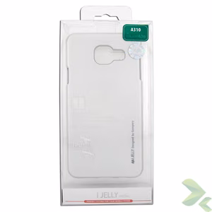Mercury I-Jelly ümbris seadmele Samsung Galaxy A3 (2016), hõbedane