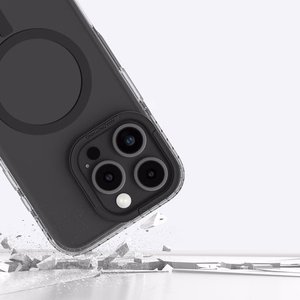 AmazingThing Titan Pro Mag Ümbris with Magnetic Ring jaoks iPhone 16 Pro - Must