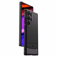 SPIGEN ümbris RUGGED ARMOR ümbris jaoks SAMSUNG S24 Ultra matte must