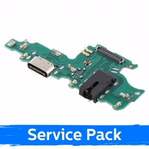 Laadimispesa ühilduv Huawei Honor View 10 koos flex-kaabliga / hõbedane (Service Pack)