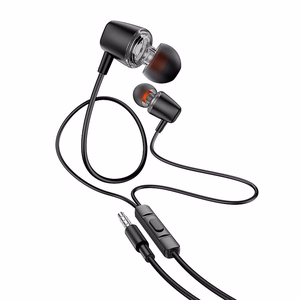 HOCO wire kõrvaklapid Jack 3,5 mm with microphone M107 must