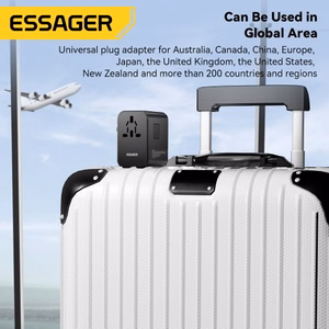 Laadija Essager Travel Global 1 Must 35W (2xPD / 3xQC3.0) (EU / US / UK)