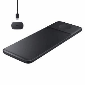 P6300TBEGEU Wireless Charger Trio for Samsung, Black