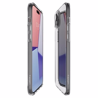 Spigen Crystal Flex Ümbris jaoks iPhone 15 Plus - läbipaistev