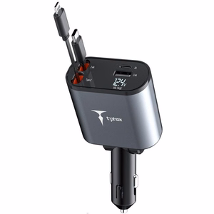 Autolaadija T-PHOX Flexit 4in1 86W, hall