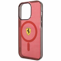 Ferrari FEHMP14XURKR iPhone 14 Pro Max 6.7" punane/punane hardcase Translucent Magsafe