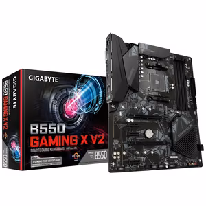 Gigabyte B550 Gaming X V2 Emaplaat AMD B550 AM4 ATX DDR4 4 pesa