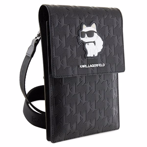 Karl Lagerfeld чехол KLWBSAKHPCK сумочка - чёрный Saffiano Monogram Choupette