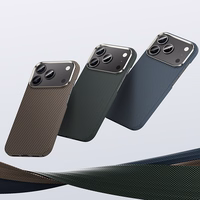 Benks Magnetic Armor Tint Kevlar 1000D (0069) jaoks Iphone 17 Pro kuldne