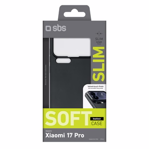 SBS Instinct ümbris Xiaomi 17 Pro jaoks - must