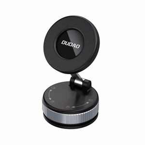 Dudao F24PRO MagSafe ühilduv Car Hoidja with Suction Cup for Windshield or Dashboard - must