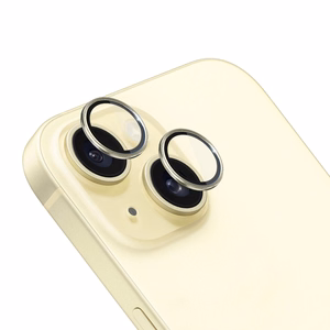 Apple iPhone 15 - 3mk Lens Protection Pro kollane