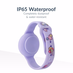 Beeep OneTag otsinguseade laste silikoonkäepaelaga, Unicorn, Apple Find My / Android